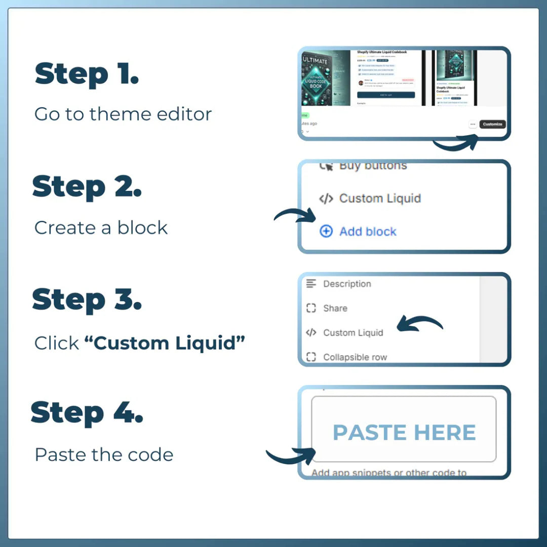 160+Shopify Custom Liquid Codes